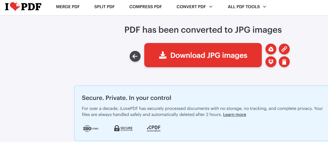 PDF Converted to JPG Images