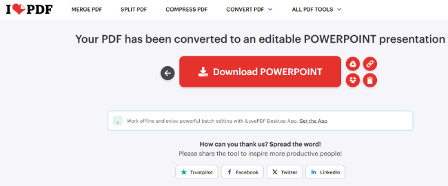 Editable PowerPoint presentation ready for download