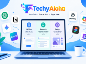 7-day free AI tools challenge workspace illustration