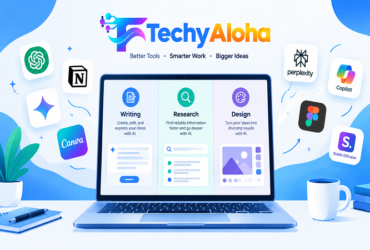 7-day free AI tools challenge workspace illustration